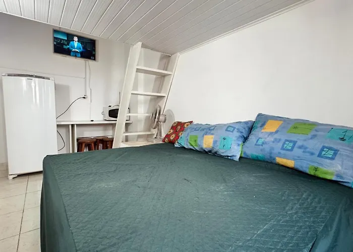 Studio 511 Pitangueiras - Na Quadra Da Praia Guarujá